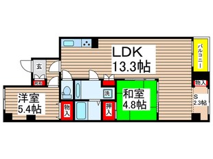 アドバンス新検見川の物件間取画像